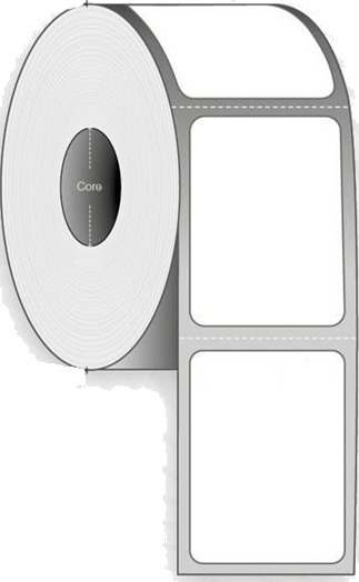 Capture   Permanet Adhesiv   Hvit   70 X 30 Mm 4000 EtikettEr 4 RullEr X 1000 Boks   Merkelapper