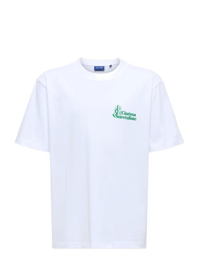 ONLY & SONS Osjfredo Rlx Cinema Ss Tee Vd Jrs White 134 140 ONLY & SONS Osjfredo Rlx Cinema Ss Tee Vd Jrs White 134 140