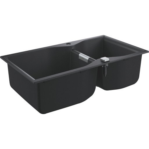 Grohe K700 kjøkkenvask 90x50 cm, sort