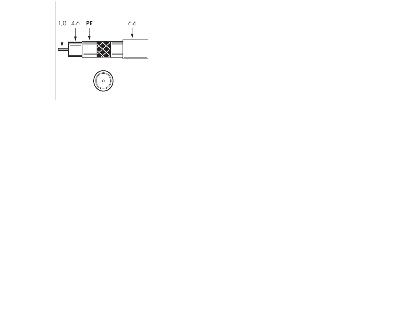 Televes Koaksialkabel Sk 2000/500 Plus 500 M Trommel 120 Db - 100 (Sk2000t)
