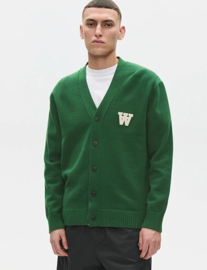 WOOD WOOD Wwtay Cardigan 25163 Green M