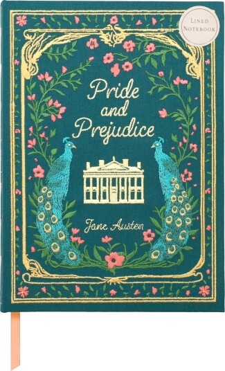 Portico Designs Notatbok A5 Brodert Pride & Prejudice Portico Designs Notatbok A5 Brodert Pride & Prejudice