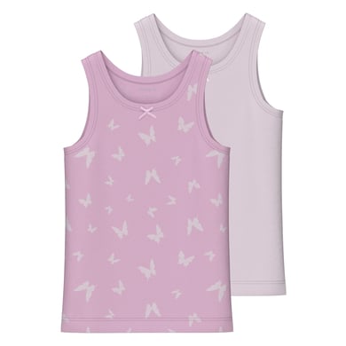 Name It Tank top 2-pakning Pink Lavender