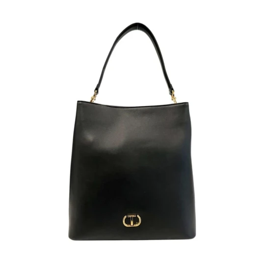 Twinset Dame Vesker Svart ONE SIZE, Twinset Dame Vesker Svart ONE SIZE,