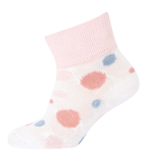 Melton Sokker Snow White 15/16 Sokker Hvit Rosa