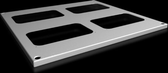 Rittal Sv 9681.566 Takplate Stål Grå 1 Stk 9681566