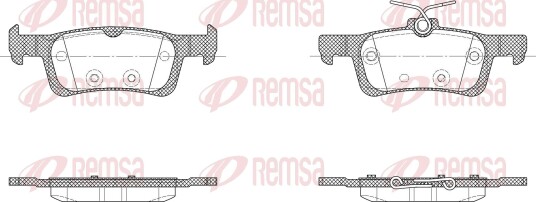 REMSA 1563.30 Bremseklosser