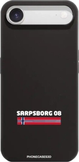 Phonecases3D iPhone Air Sarpsborg 08 komposterbart deksel, svart