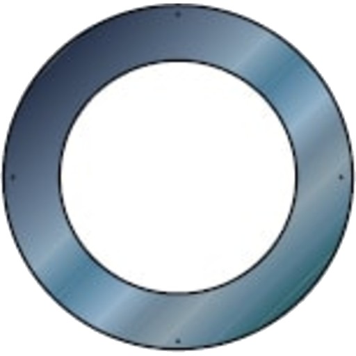 Metalbestos skorstein Ø 500 mm takkrage 0-10°