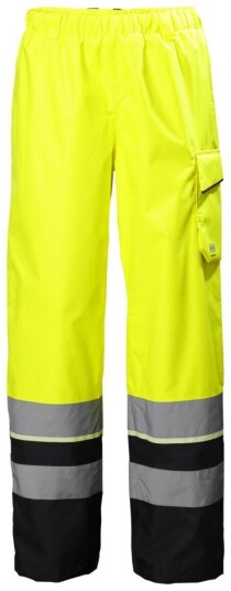 HH UC-ME HiVis Skallbukse, kl. 2 Mann, Str. S, HiVis Gul/Sort