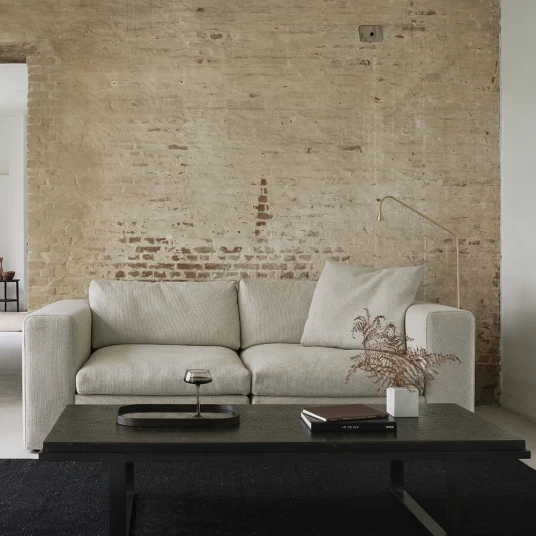 Ethnicraft Mellow Ornamental pute 55x55 cm Off White Ethnicraft Mellow Ornamental pute 55x55 cm Off White