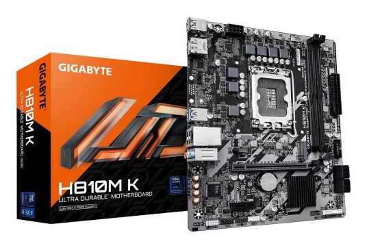 Gigabyte H810M K Micro ATX Hovedkort med LGA1851 og USB 3.2 Gen 1