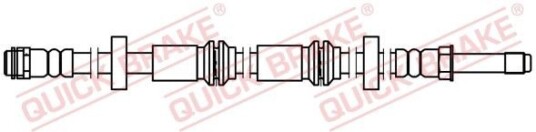 Bremseslange QUICK BRAKE 32.706