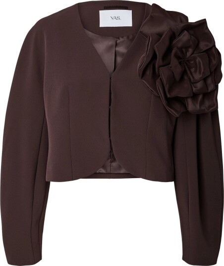 YAS Yaslaulin Flower Crop Jacket S.   Show   Brown   36