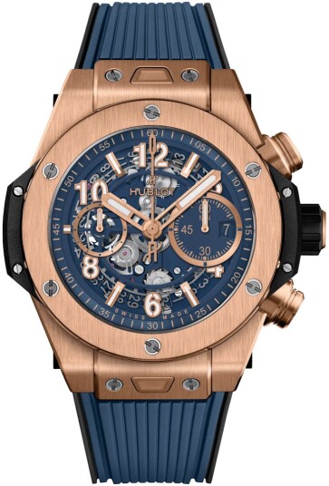 Hublot Herreklokke 421.OL.5180.RX Big Bang 44Mm Skjelettkuttet/Gummi
