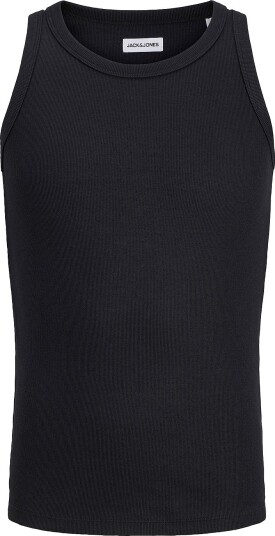 Jack & Jones Singlet Jjeorganic Rib Tank Top Svart