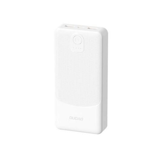 Dudao K10 10000mAh 2,4A 2 x USB-A Hvit