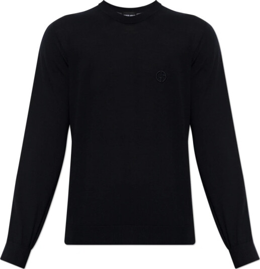 Giorgio Armani Herre Strikkevarer Blå M, Giorgio Armani Herre Strikkevarer Blå M,