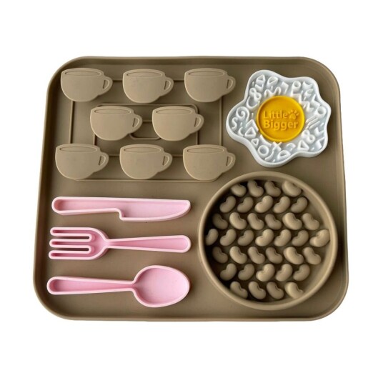 Little&Bigger Breakfast Club Brekkie Matskål For Berikelse 25 X 22 cm
