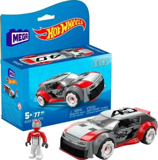 Mega Bloks Mega Construx Audi Rs 6 Gto Concept Byggesett 77 Deler