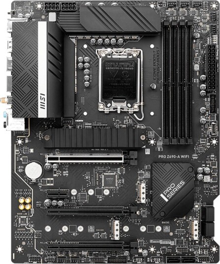 MSI PRO Z690 A WiFi Intel LGA1700 DDR5 ATX