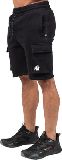 Gorilla Wear Hudson Cargo Treningsshorts Svart OS Gorilla Wear Hudson Cargo Treningsshorts Svart OS