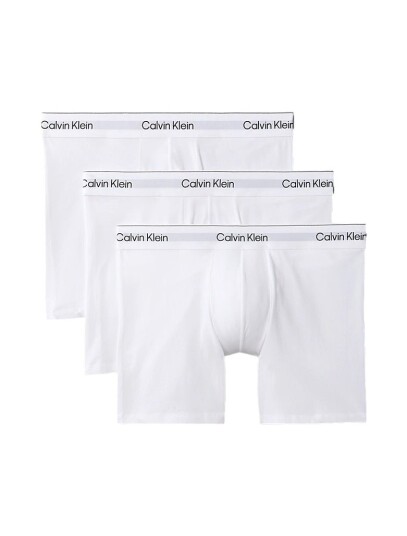 Calvin Klein Boxer Brief 3Pk - White - XL