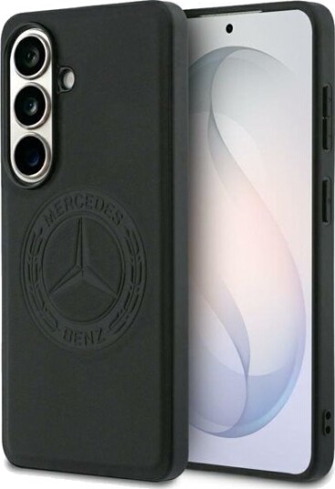 Mercedes Vintage MagSafe Logo Case for Samsung Galaxy S26 Blackl