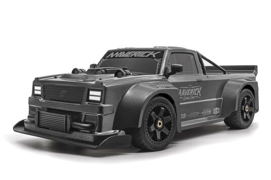 Maverick QuantumR 4WD Race Truck Radiostyrt Bil 1:8 Grå