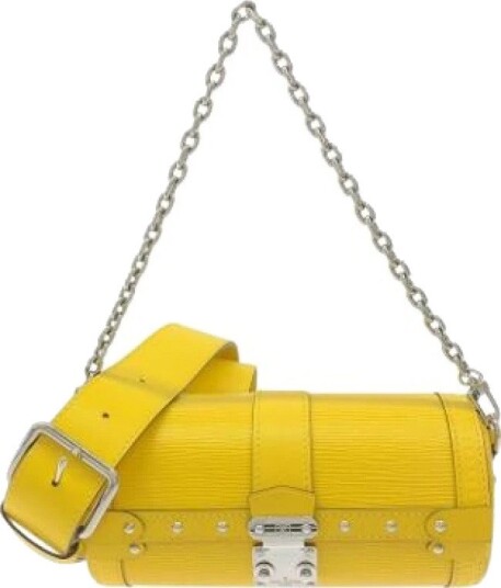 Louis Vuitton Vintage Dame Pre owned Gul ONE SIZE,