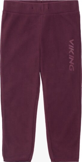 Viking Footwear Kid's Playtime Fleece Pants Midlayer Plum 86