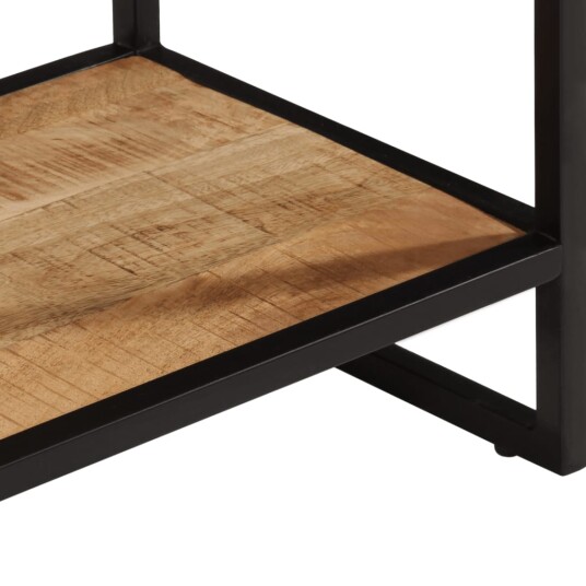 Konsollbord 70x35x70 cm grovt heltre mangotre 374074