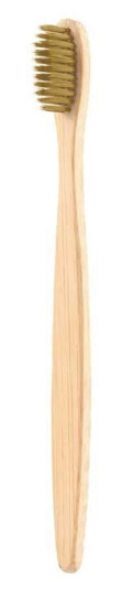 Bambu Tannbørste Beige Bambu Tannbørste Beige