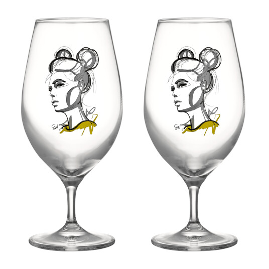 Kosta Boda All about you ?lglass 40 cl 2-pakn. Cheers to you
