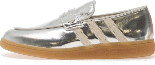 Joggesko adidas Handball Spezial Loafer Silver Met./ Off White/ Gum4 EUR 36 2/3 Joggesko adidas Handball Spezial Loafer Silver Met./ Off White/ Gum4 EUR 36 2/3