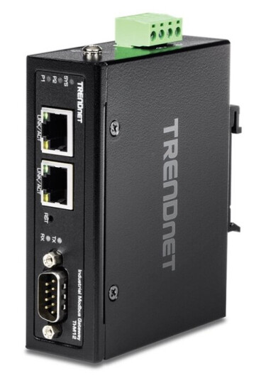 Trendnet Ti-M12 - Gateway - Industrial - 100Mb Lan, Rs-232, Rs-485, Modbus, Rs-442 - Dc-Strøm - Vegg- / Din-Skinnemonterbar - Taa-Samsvar Trendnet Ti-M12 - Gateway - Industrial - 100Mb Lan, Rs-232, Rs-485, Modbus, Rs-442 - Dc-Strøm - Vegg- / Din-Skinnemonterbar - Taa-Samsvar
