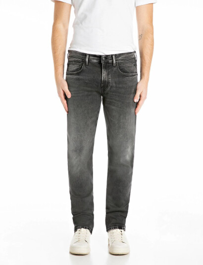 Replay Grover Trousers Straight Hyperflex Original Grey 30 x 32 Replay Grover Trousers Straight Hyperflex Original Grey 30 x 32