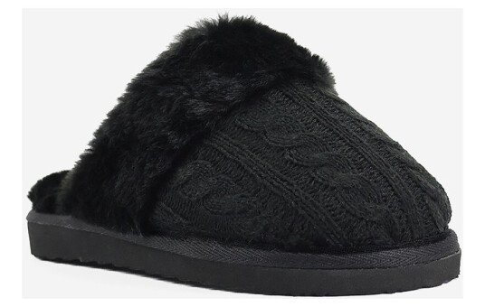 Exani Knitted Slip In W Black 40 Sko Exani Knitted Slip In W Black 40 Sko