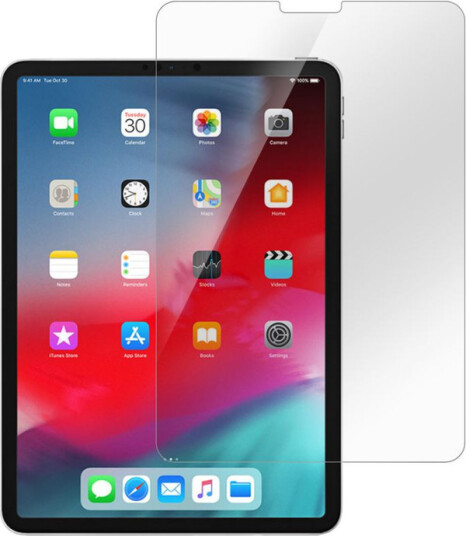eSTUFF Titan Shield Clear Glass - Skjermbeskyttelse for nettbrett - glass - 11 - gjennomsiktig - for Apple 11-inch iPad Pro (1. generasjon)