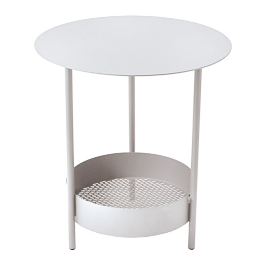 Fermob Salsa Pedestal Table Cotton White 01