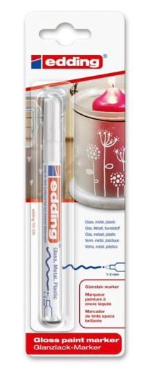 Edding e-751 paint marker Hvit