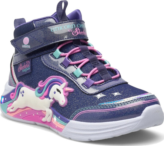 Skechers Girls Unicorn Chaser Purple 34