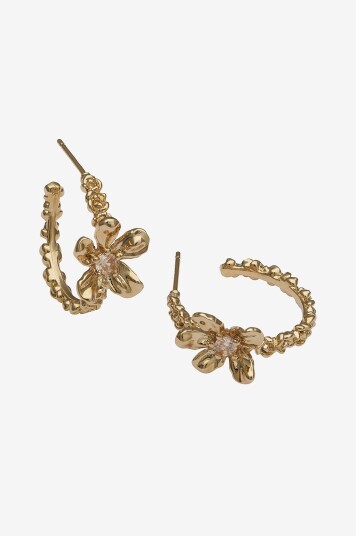 Lily and Rose   Øredobber Eponine Hoop Earrings   Gull
