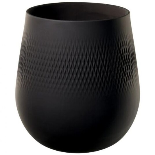 Villeroy & Boch Collier Noir Carre vase stor Villeroy & Boch Collier Noir Carre vase stor