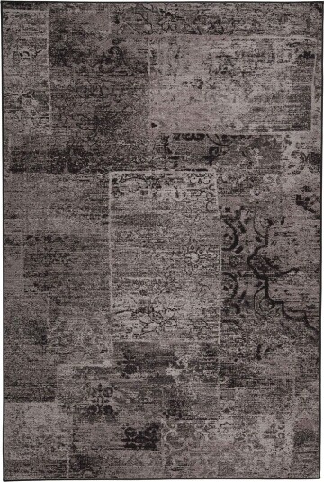 Rustiikki Matte 133x200 cm Svart - Vm Carpet