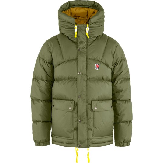 Fjellreven  Expedition Down Lite Jacket M Herre, 620-161 Green-Mustard Yellow, S