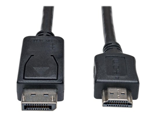 TRIPP LITE 10ft DisplayPort to HDMI Adapter Converter Cable Video / Audio M/M 10' - adapterkabel - DisplayPort / HDMI - 3.05 m