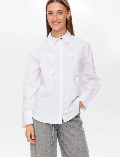 Nümph Nufani Shirt - White - 36 Nümph Nufani Shirt - White - 36