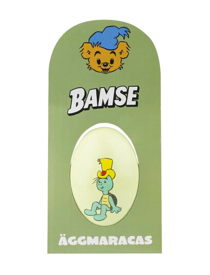 Barbo Toys Bamse Egg Shaker Green Green One Size