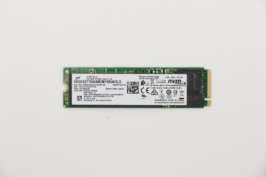 Lenovo Micron 2200 512Gb M.2 Pcie 2280 Mtfdhba512tck-1As1aabla